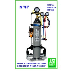 RECHERCHE FUITE CLIMATISATION AZOTE HYDROGÉNÉ