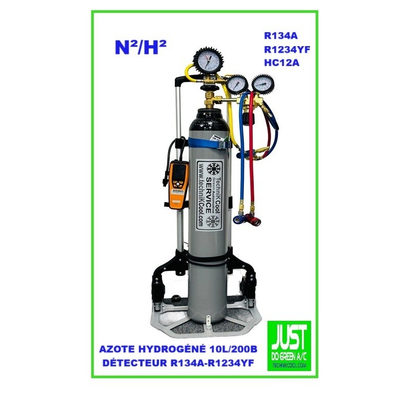RECHERCHE FUITE CLIMATISATION AZOTE HYDROGÉNÉ