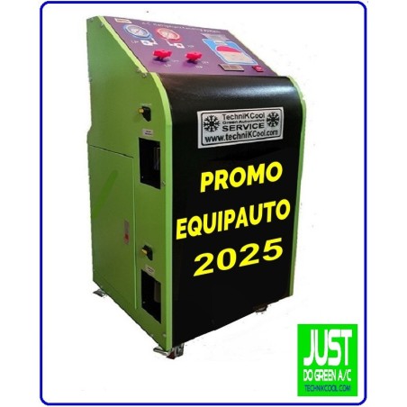 EQUIP AUTO TECHNIKCOOL STATION DE CHARGE + AZOTE HYDROGÉNÉ