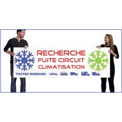 RECHERCHE FUITE CLIMATISATION AZOTE HYDROGÉNÉ